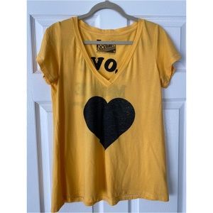 Local celebrity love more t shirt